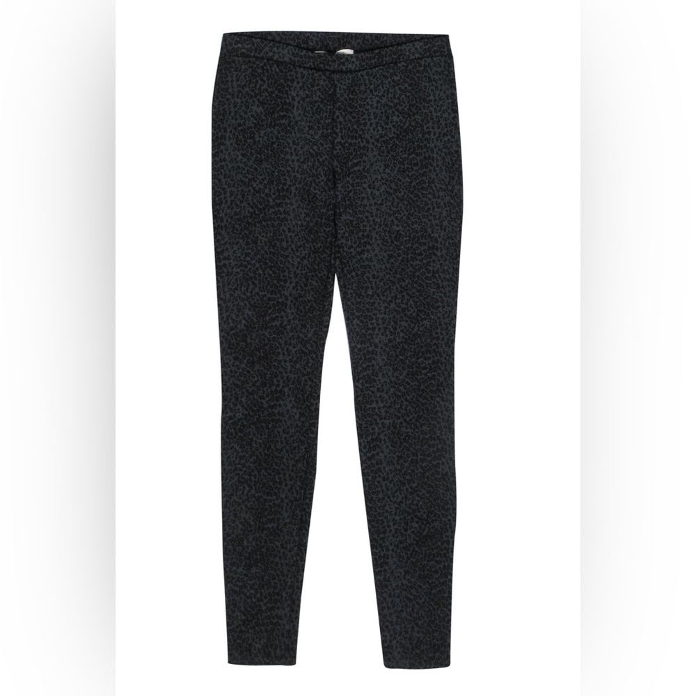 Joie - Dark Grey Leopard Print Leggings Sz Medium